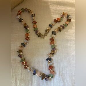 Bohemian Faux Gemstones Beaded‎ Necklace